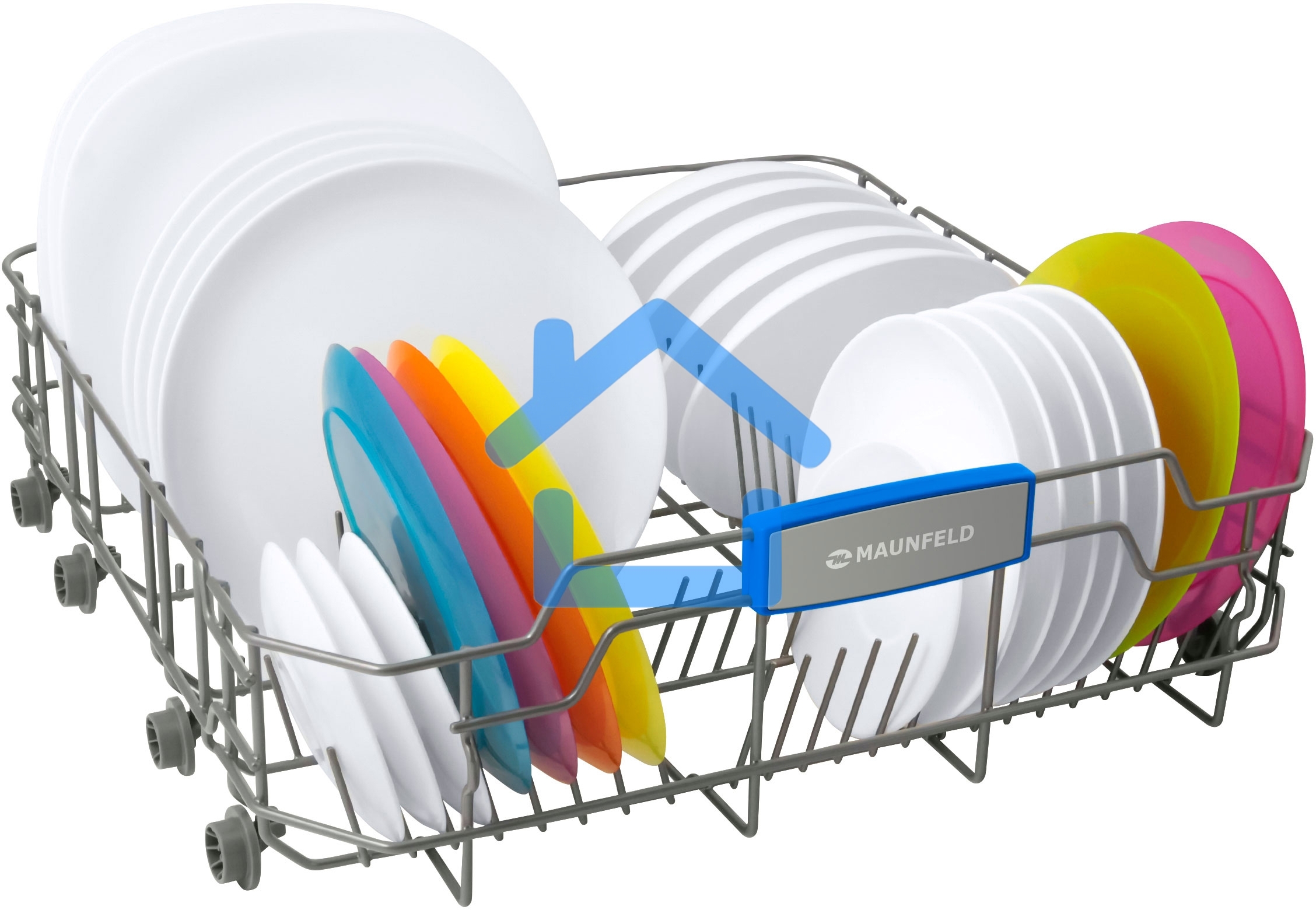 Встраиваемая посудомоечная машина Maunfeld MLP-12IM, черный, 59.8 см, 14 компл., 44 дБ, класс A++