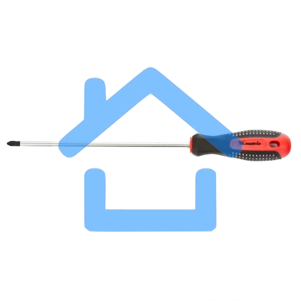 Отвертка MATRIX 11442fusion ph2х 200мм crv 3-х компонентная рукоятка anti slip