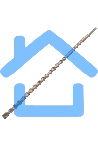 Бур по бетону Denzel двойная спираль, Cobalt W-tip, 20x600 мм, SDS PLUS