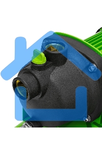 Насосная станция НС850-П, 850 Вт, напор 42 м, 3500 л/ч, ресивер 19 л Сибртех