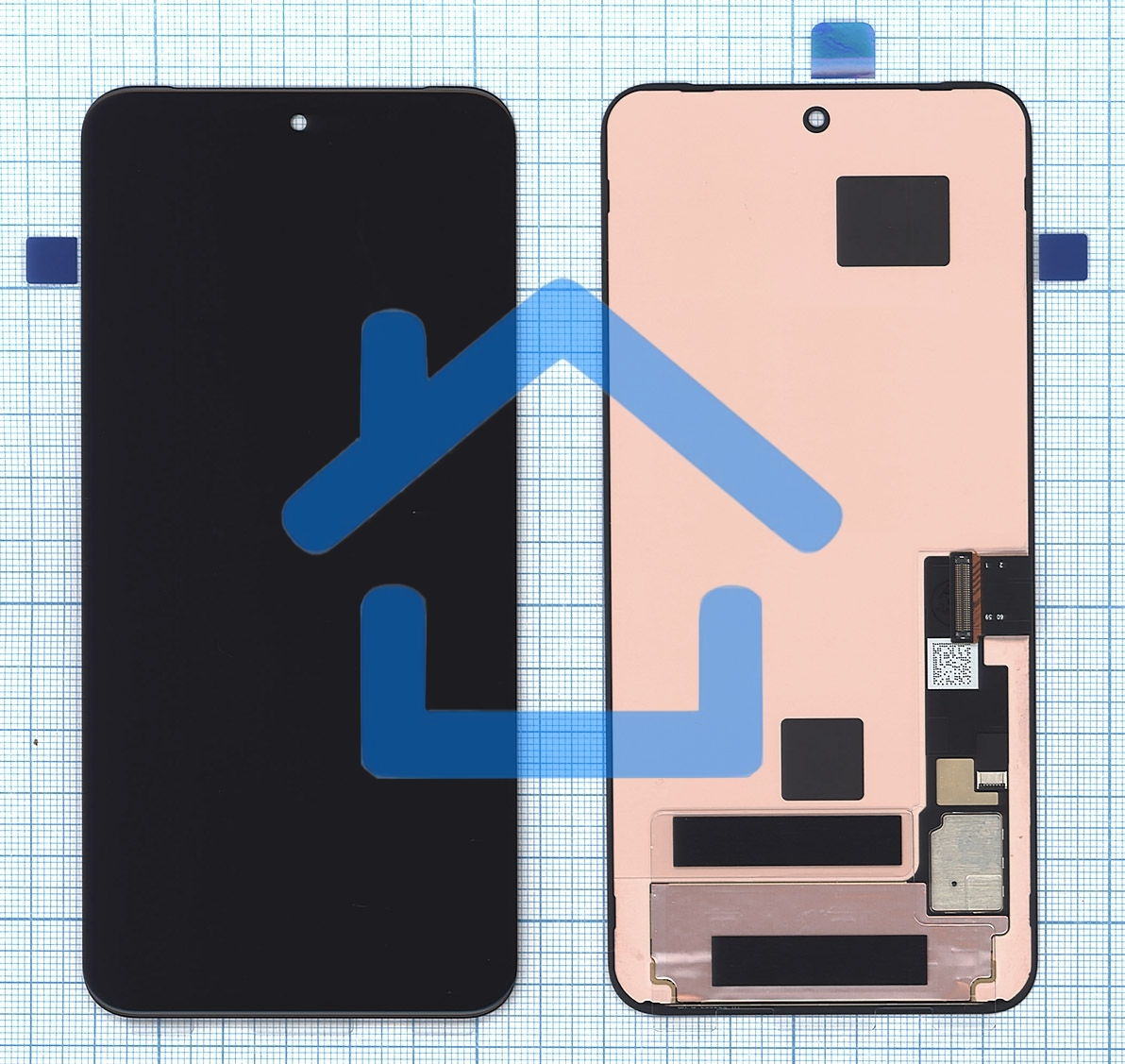 Дисплей (модуль) для Google Pixel 8 в сборе с тачскрином черный orig