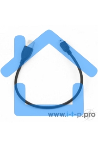 Кабель Gembird CCP-USB2-AM5P-1 USB 2.0 кабель PRO для соед. 0,3м AM/miniBM позол.конт., черный