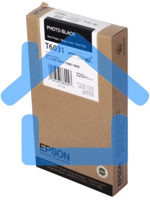 Картридж струйный Epson C13T603100 черный (220 мл) для Epson Sty Pro 7800/9800/7880/9880