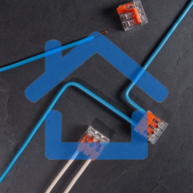 Клемма соединительная рычажковая компактная Rexant 3-проводная, прозрачная, 0.14-4 мм² (20 шт./уп.)