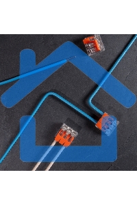 Клемма соединительная рычажковая компактная Rexant 3-проводная, прозрачная, 0.14-4 мм² (20 шт./уп.)