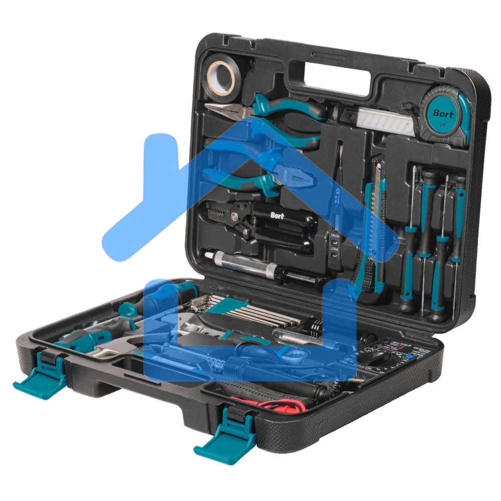Набор ручного инструмента Bort BTK-30e (93412529), 30 предметов