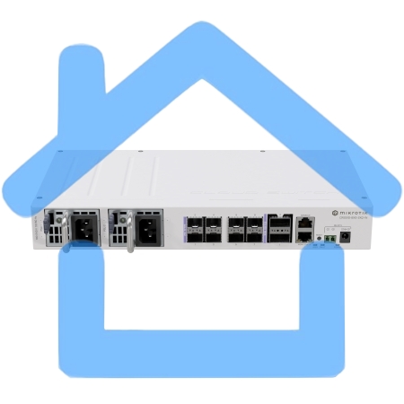 Коммутатор Mikrotik CRS510-8XS-2XQ-IN 8*XSFP+, 2QXSFP+