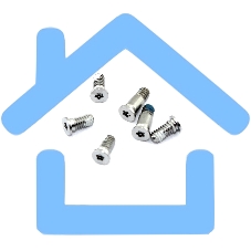 Винты нижней части корпуса серебристые для Apple MacBook Pro 15 A1707 Винты нижней части корпуса серебристые для Apple MacBook Pro 15 A1707