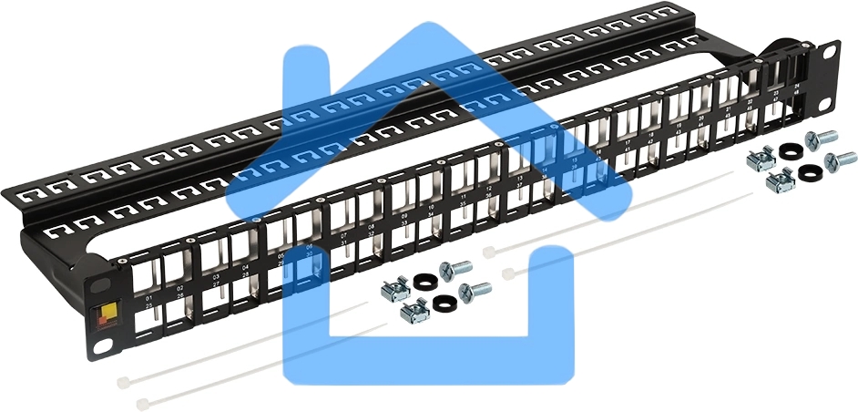 Патч-панель наборная Lanmaster LAN-PPC48OK-UTP 19