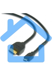 Кабель Cablexpert HDMI-micro HDMI CC-HDMID-6, 19M/19M, v2.0, медь, позол.разъемы, экран, 1.8м, черный, пакет