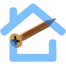 Саморез оконный KRANZ сверло, 3.9х38, желтый цинк, короб (500 шт./уп.)