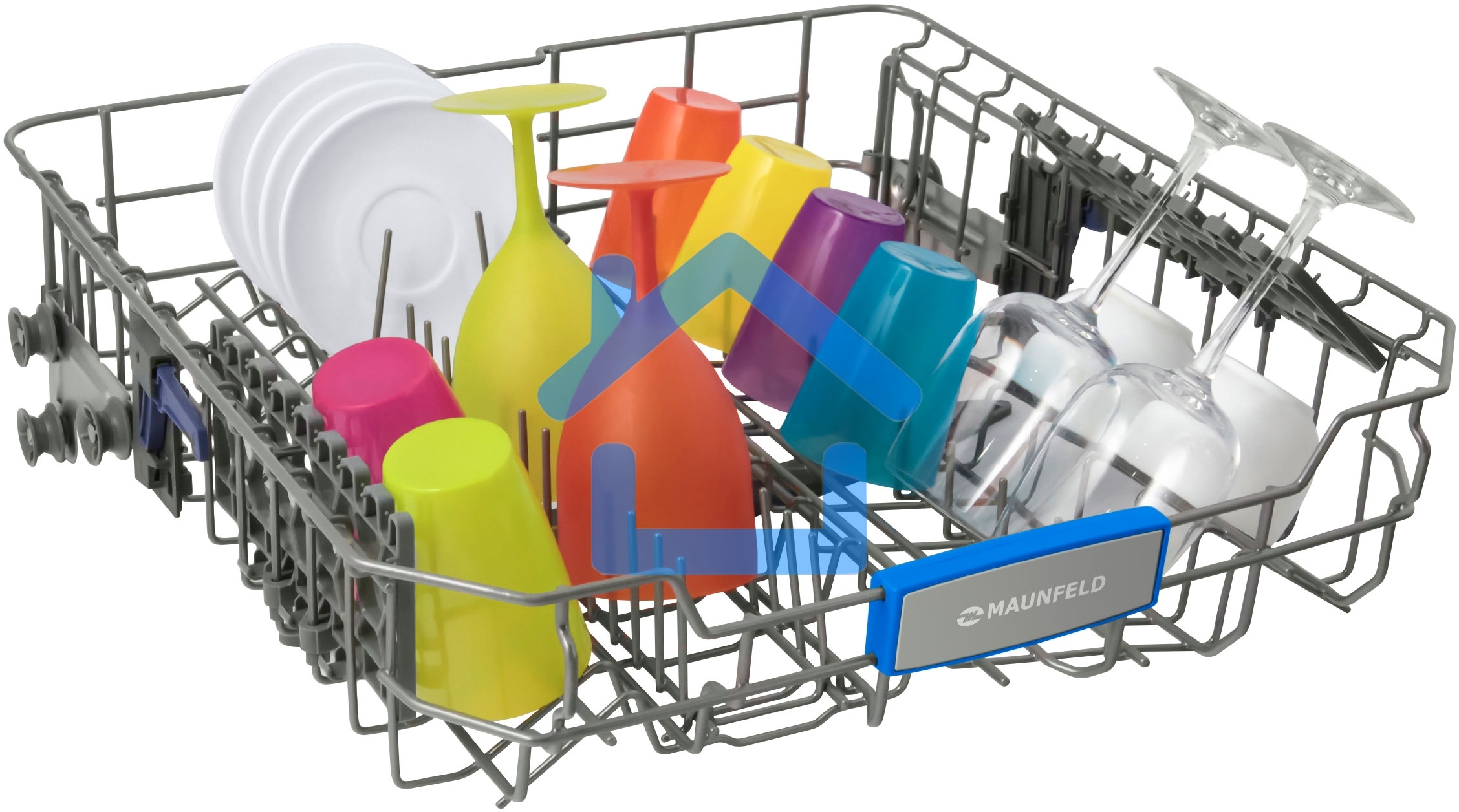 Встраиваемая посудомоечная машина Maunfeld MLP-12IM, черный, 59.8 см, 14 компл., 44 дБ, класс A++