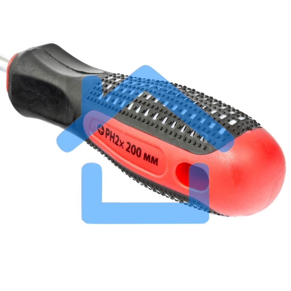 Отвертка MATRIX 11442fusion ph2х 200мм crv 3-х компонентная рукоятка anti slip