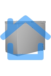 Морозильный ларь Maunfeld MFL200GR, серый, 200л