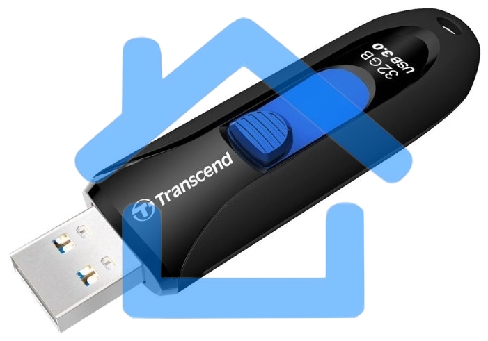 Флешка USB R/W Transcend 32Gb Jetflash 790 TS32GJF790K USB3.0 черный