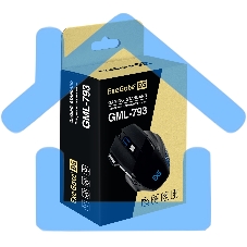 Мышь проводная ExeGate Gaming Standard Laser GML-793 черный, 3200 dpi, USB, кнопки - 7