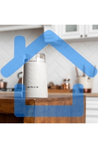 Кофемолка электрическая Galaxy Line GL 0909, белый, роторная, 200 Вт, вместимость контейнера 45 г