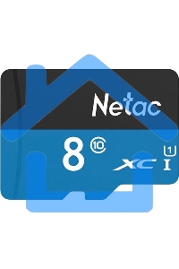 Флеш карта microSDHC 8Gb Netac P500 <NT02P500STN-008G-S> (без SD адаптера) 80Mb/s