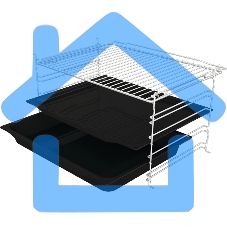 Электрическая духовка Gorenje BOS67371SYW 60 см, 77 л, Коллекция: Simplicity, Очистка паром AquaClean, 12 режимов, белый