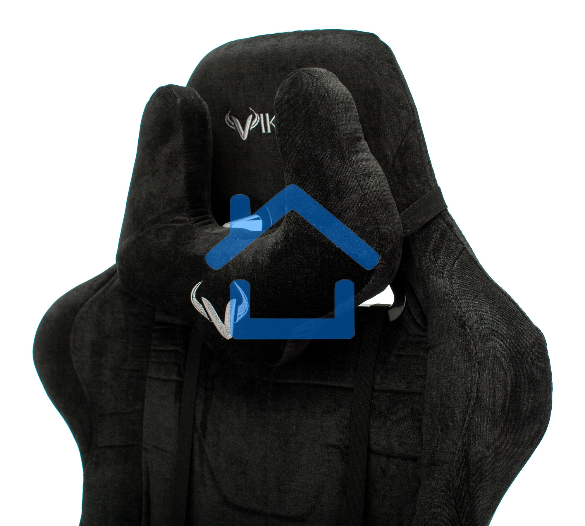 Кресло игровое Бюрократ VIKING KNIGHT LT20 FABRIC черный крестовина металл/пластик