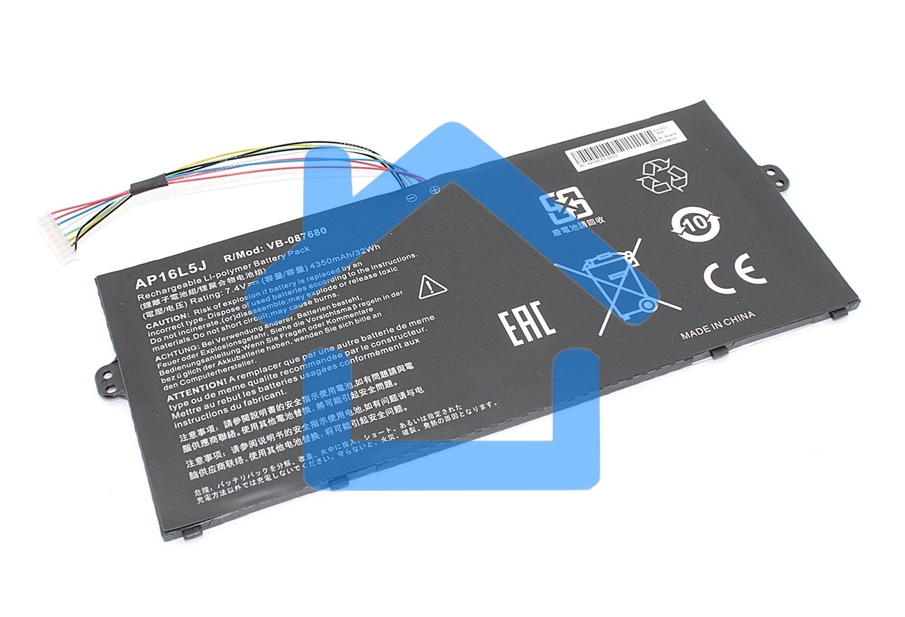 Аккумуляторная батарея для ноутбука AcerSF514-52T 7.4V 4350mAh OEM