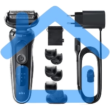 Электробритва Braun 51-B4650cs Blue Электробритва Braun 51-B4650cs Blue