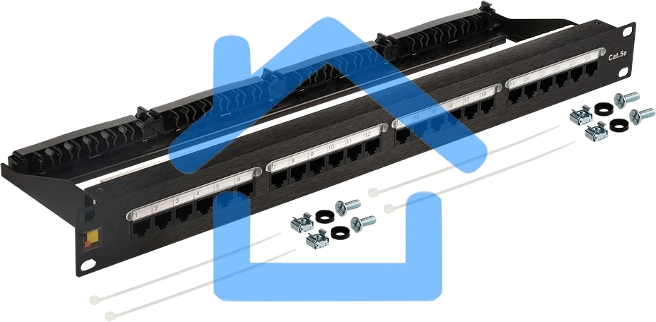 Патч-панель Lanmaster LAN-PPN24U5E 19