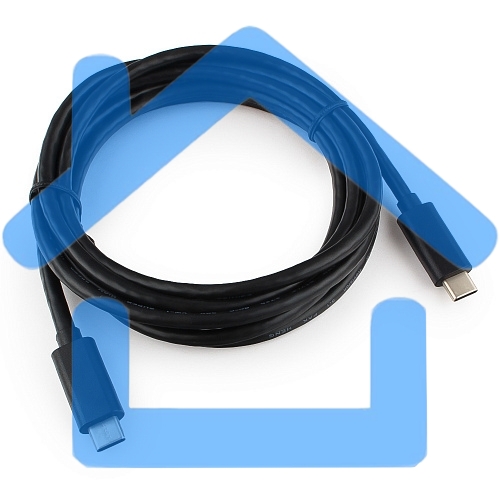 Кабель USB Cablexpert CCP-USB3.1-CMCM-2M, USB3.1 Type-C/USB3.1 Type-C, 2м, пакет