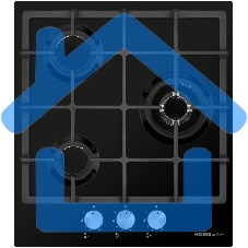 Газовая варочная панель HOMSair HGE433TGCBK