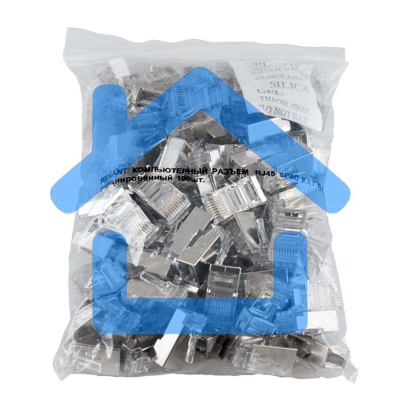 Разъем RJ-45 Rexant (8P8C) под витую пару, FTP, категория 5e