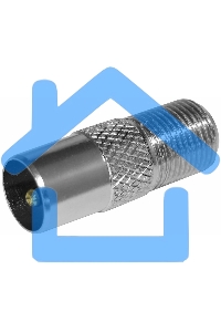 Переход гнездо F-штекер TV Rexant