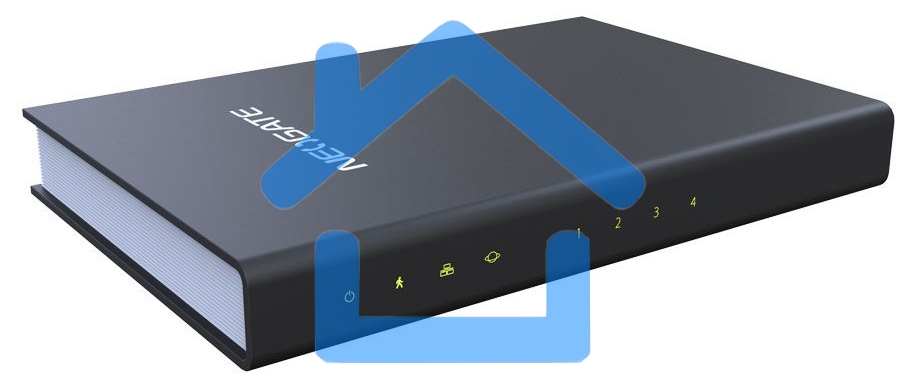 IP телефония и системы связи Yeastar TA410 VoIP-шлюз, 4*FXO