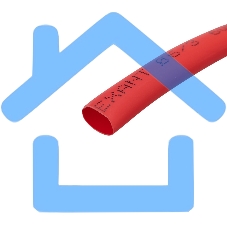 Трубка термоусаживаемая 6.0/3.0мм красн. ролик 2.44м Rexant 29-0034