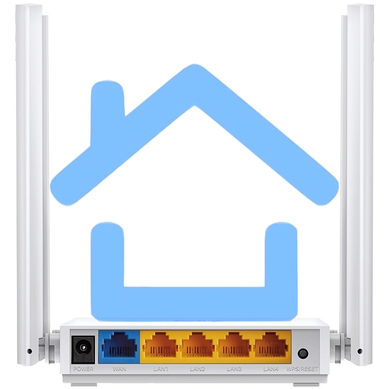 Роутер беспроводной TP-Link Archer C24 AC750 10/100BASE-TX белый