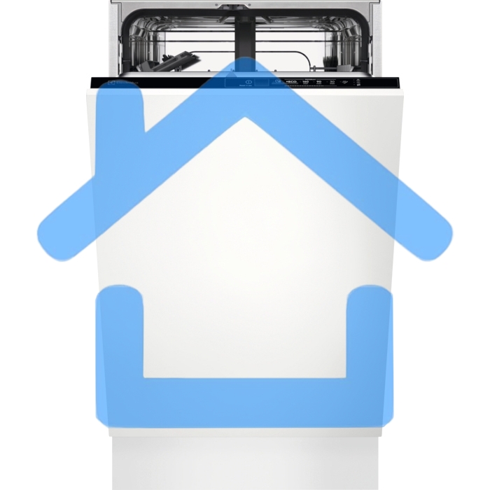 Встраиваемая посудомоечная машина Electrolux EEA12100L, серебристый, 44.6 см, 9 компл., 49 дБ, класс A+