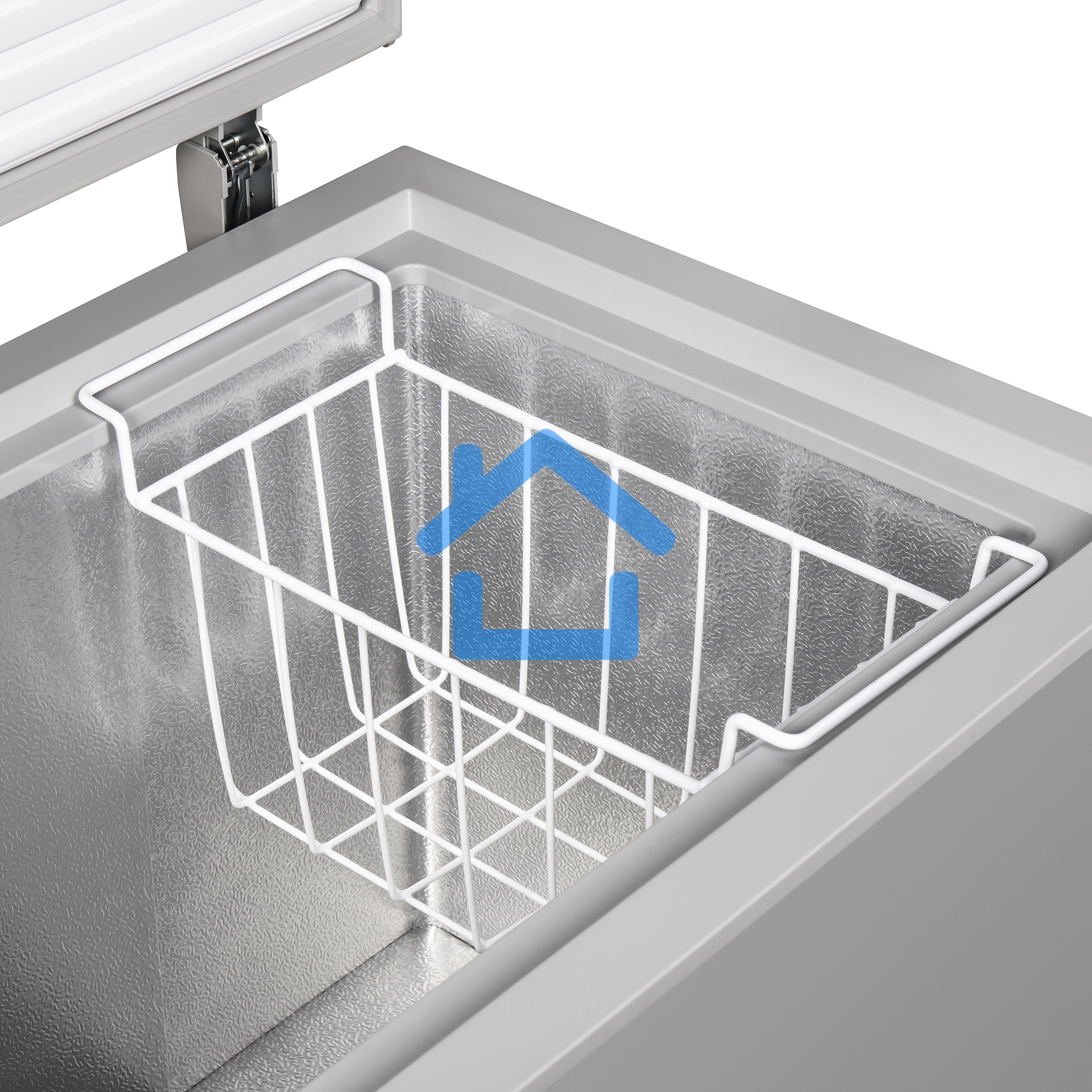 Морозильный ларь Maunfeld MFL200GR, серый, 200л