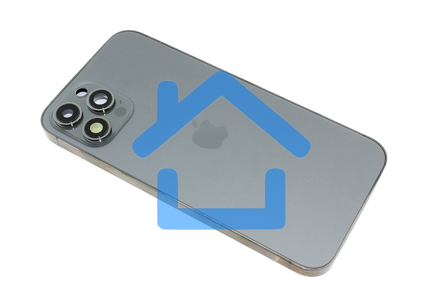Задняя крышка (корпус) в сборе с рамкой для Apple iPhone 12 Pro Max черный