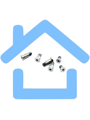 Винты нижней части корпуса серебристые для Apple MacBook Pro 13 Retina A1708