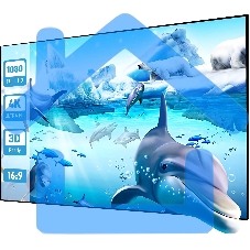 Экран на раме Cactus 127x224см Alr Expert CS-PSALRE-224X127-WM 16:9 настенный натяжной черный