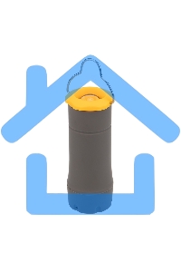 Фонарь универсальный ручной/туристический/кемпинговый 3 в 1, регулируемый фокус, складной подвес, 3 х ААА