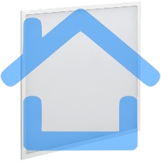 Панель светодиодная LED ДВО 6561-O 36Вт 4000К 595х595х20 опал (с драйвером) ИЭК LDVO3-6561-36-4000-U-K01