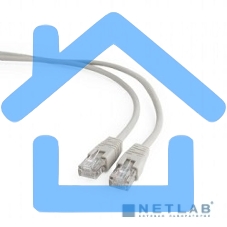 Патч-корд UTP Cablexpert кат.5e, 2м, литой, многожильный (серый)