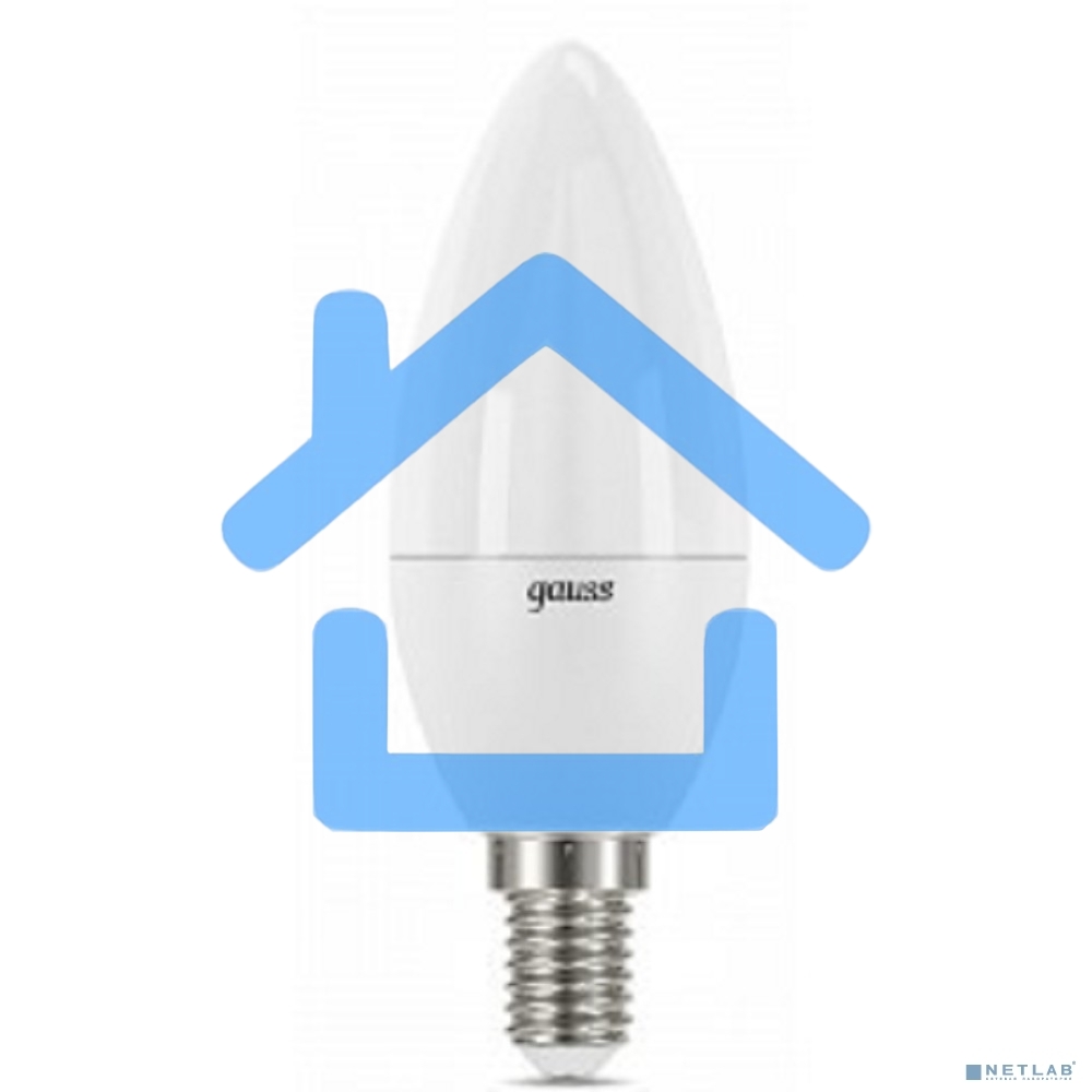 Лампа светодиодная Led Candle E14 9.5Вт 3000К Gauss 103101110
