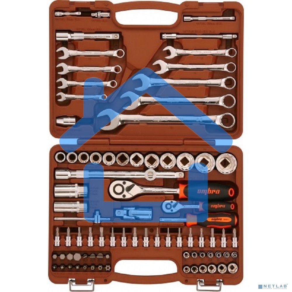 Набор инструментов OMBRA OMT82S12, 82 предмета