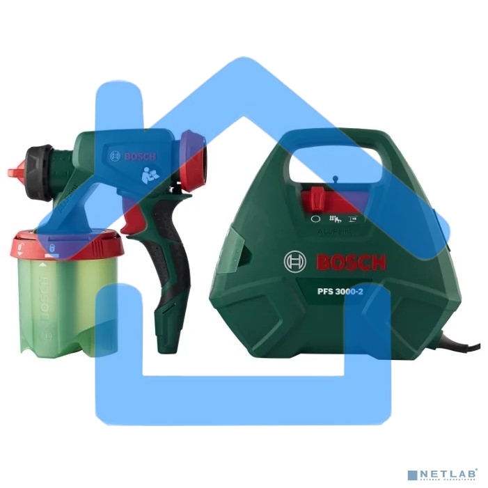 Краскопульт Bosch PFS 3000-2 650Вт бак:1000мл 300мл/мин