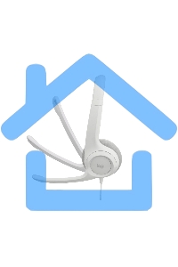 Наушники с микрофоном Logitech H390 белый 1.9м накладные USB оголовье (981-001288)