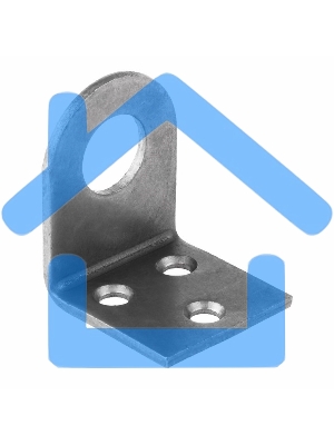 Накладка для замка 30х70 гнутая ЧЕТЫРЕ СЕЗОНА