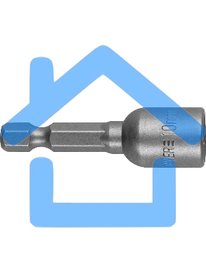 Головка STAYER PROFI Нат-драйвер 26390-10магнитная E 1/4'' длина 48 мм 10мм 1шт