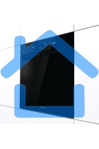 Духовой шкаф электрический Gorenje BOS67371SYB черный, встраиваемый