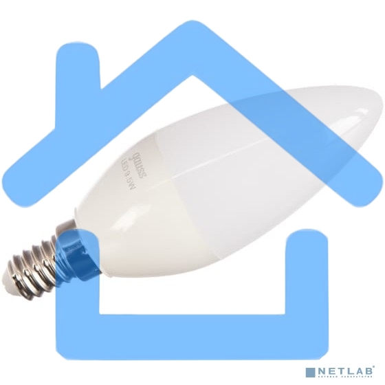 Лампа светодиодная Led Candle E14 9.5Вт 3000К Gauss 103101110